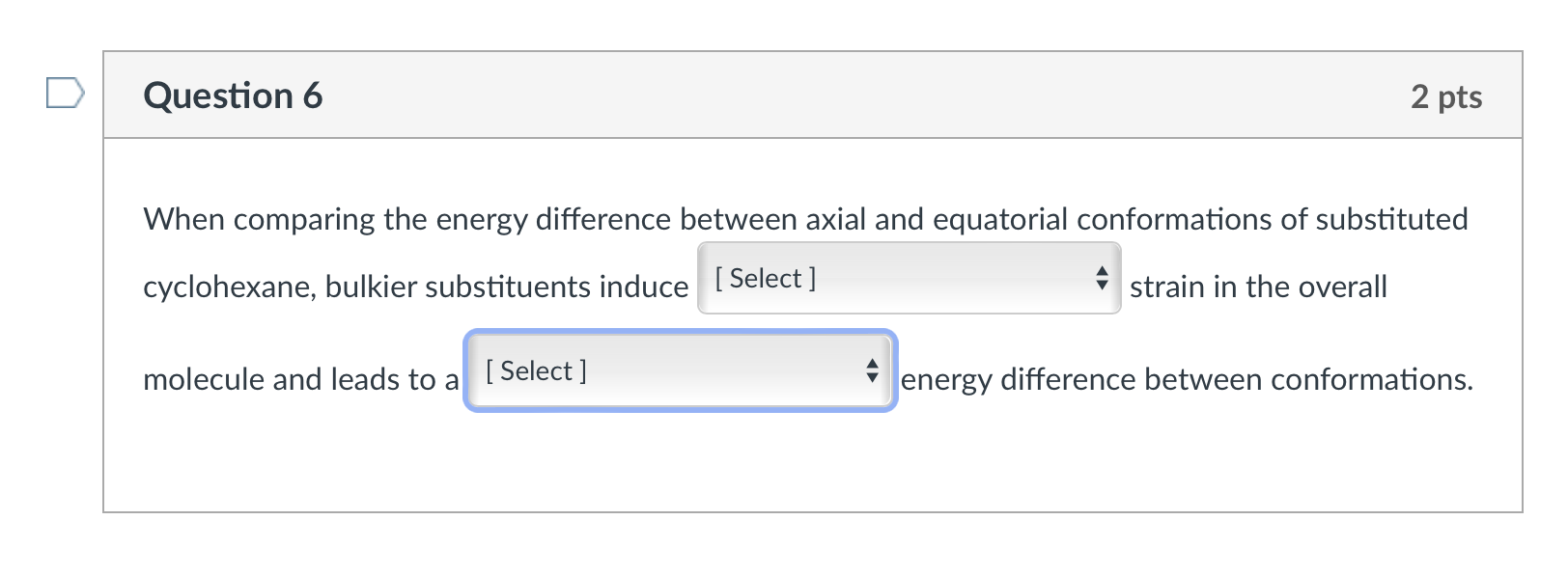 Solved Options for the first one are "less" or | Chegg.com