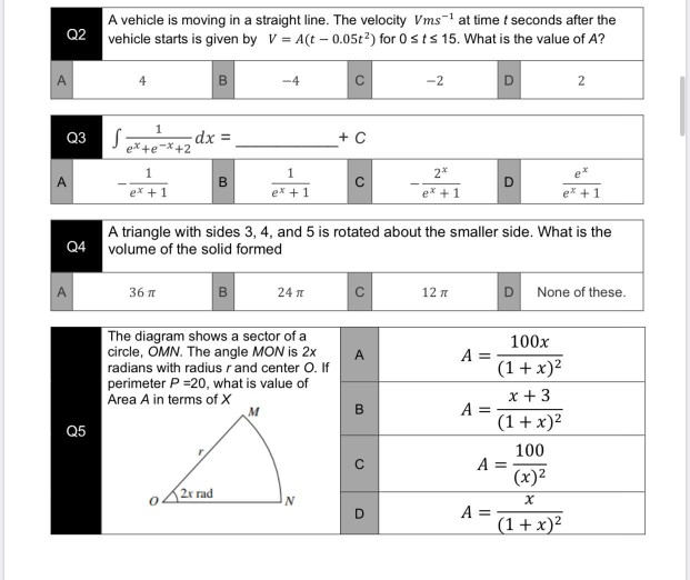 Solved Q2 A vehicle is moving in a straight line. The | Chegg.com