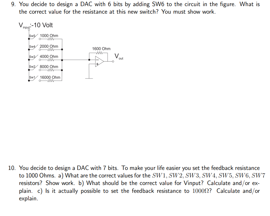 Solved 5. You design an ADC with 15 comparators units. Your