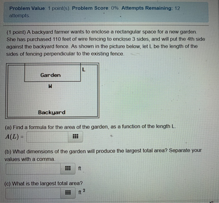 Solved Problem Value: 1 point(s) Problem Score: 0% Attempts | Chegg.com