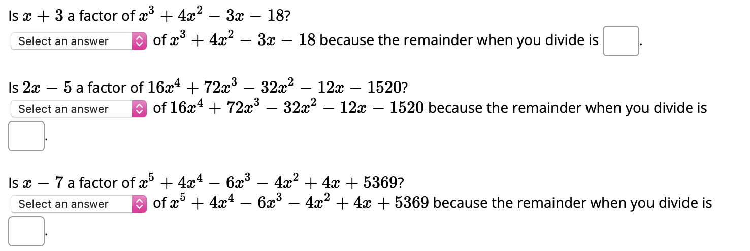 factor x 3 3x 2 2x 4