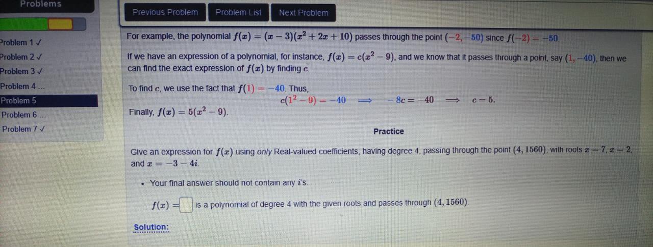 Solved Problems Previous Problem Problem List Next Problem | Chegg.com