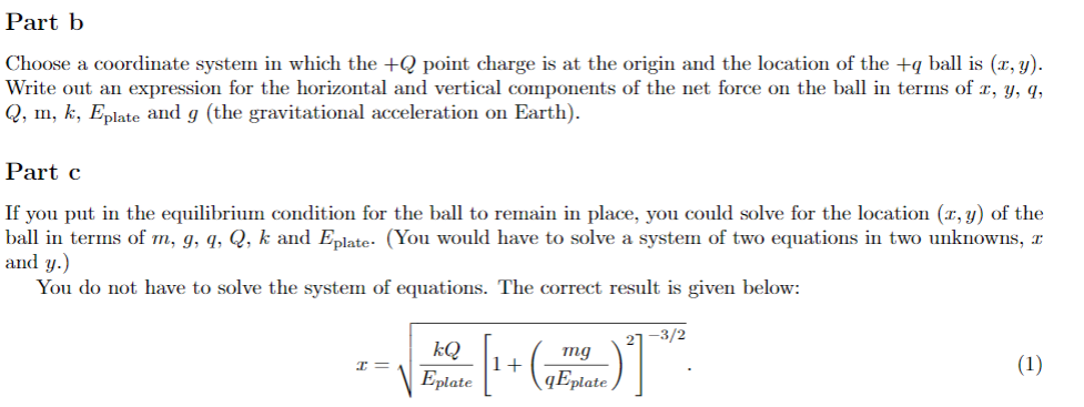 Solved Suppose We Had A Large, Positively Charged Plate In 