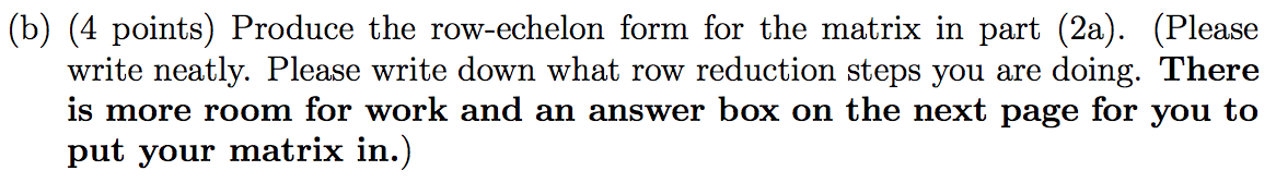 Solved = (2) (10 Points Total) Consider the system of linear | Chegg.com