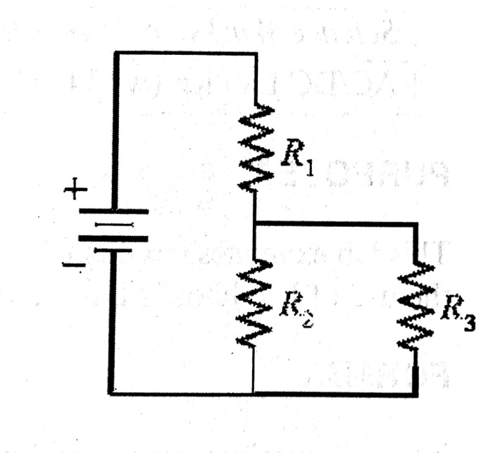 Solved R1 = 330ohm, R2 = 1000ohm, R3 = 560ohm, Battery = | Chegg.com