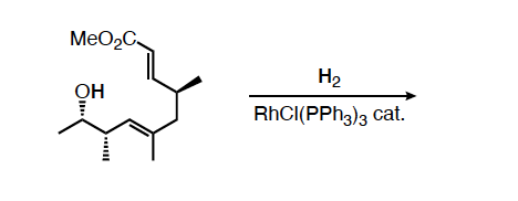 Solved RhCl(PPh3)3 cat. H2 | Chegg.com