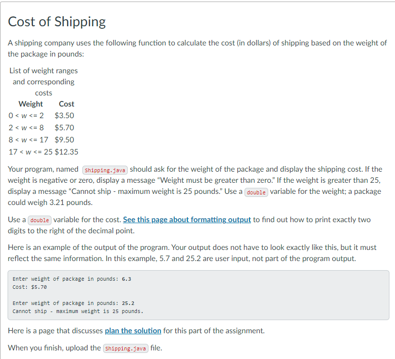 solved-cost-of-shipping-a-shipping-company-uses-the-chegg