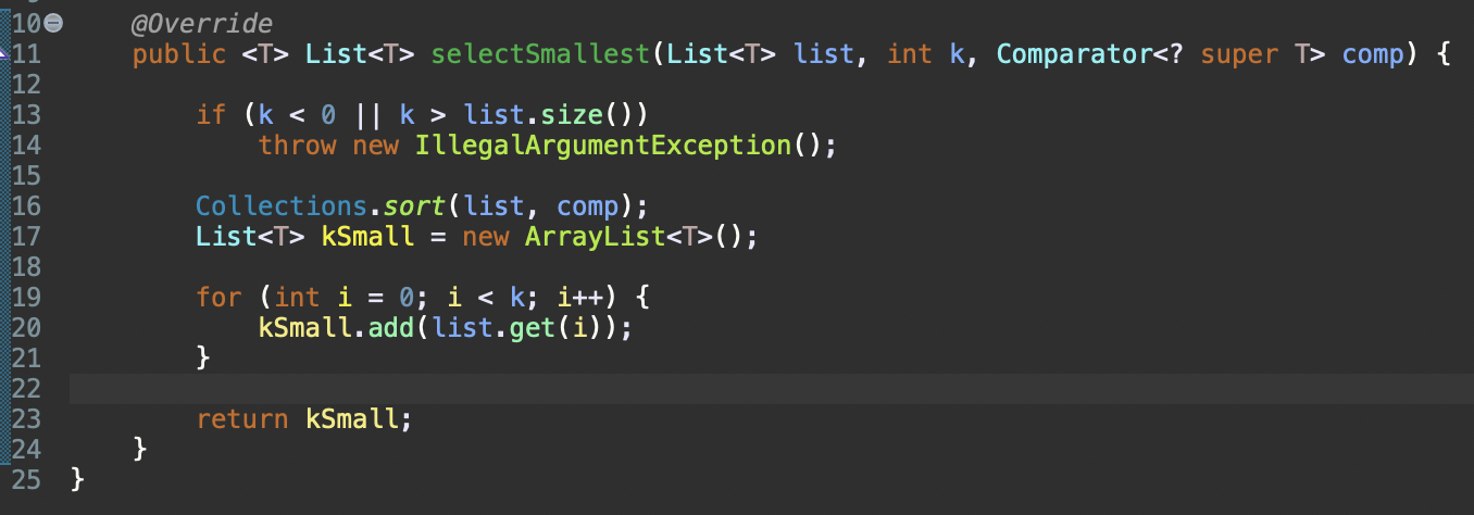 Solved Got this task where I have to give a runtime analysis | Chegg.com