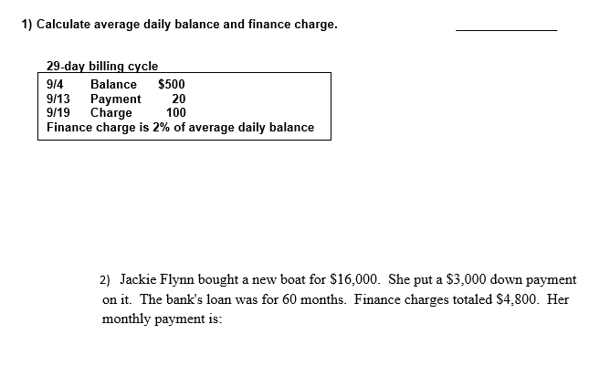 solved-1-calculate-average-daily-balance-and-finance-chegg