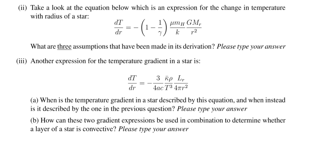 Solved (ii) Take a look at the equation below which is an | Chegg.com