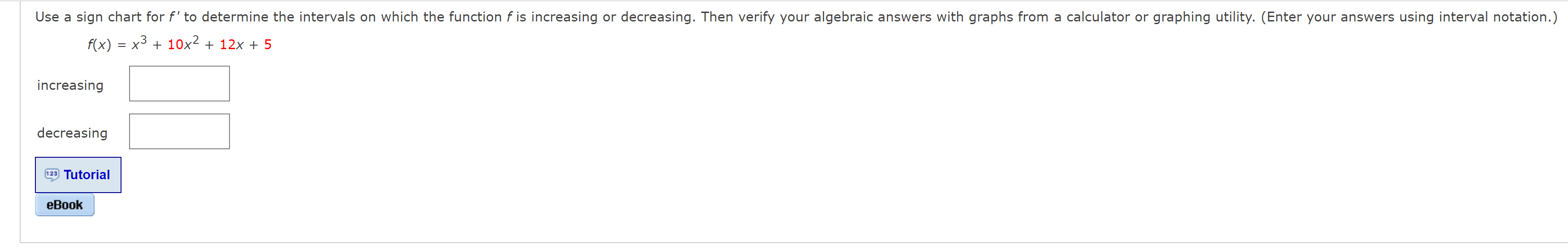 Solved Use a sign chart for f' to determine the intervals on | Chegg.com