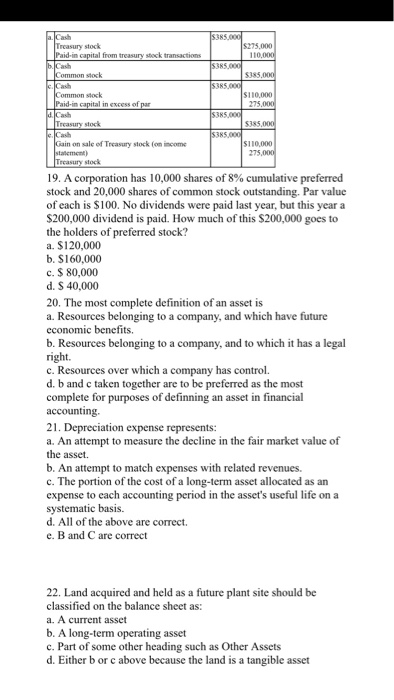 Solved Acctg 211 Sample Exam # 2 MULTIPLE CHOICE (2 POINTS | Chegg.com