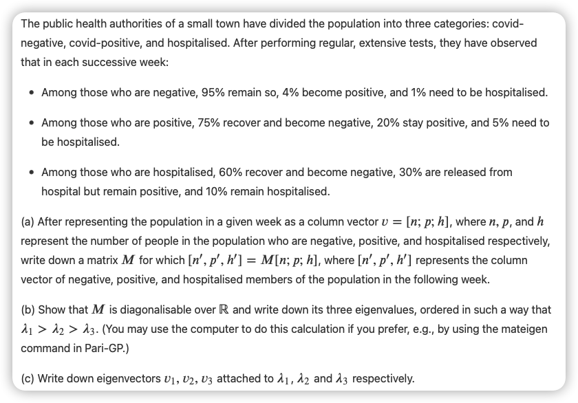 Solved The public health authorities of a small town have
