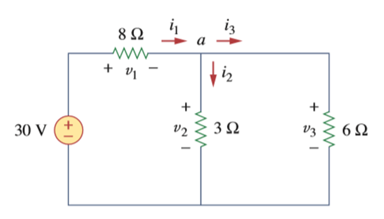 Solved Find The Unknown Currents And Voltages In The | Chegg.com