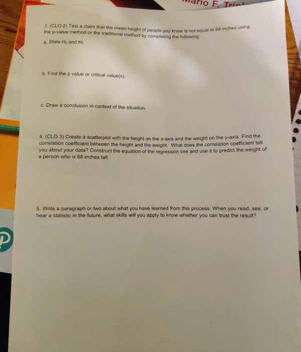 Solved marie please help show formula math 211 signature chegg