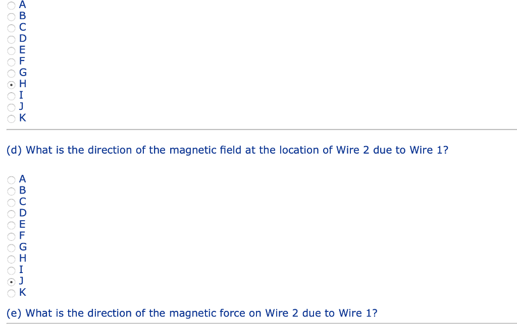 Solved Given the following current carrying wires in a | Chegg.com