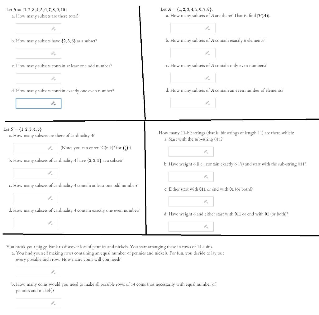 Solved I only need answers no solution. i already did | Chegg.com