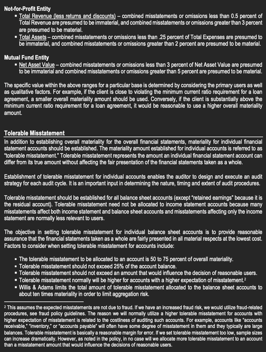 In this minicase you will determine overall