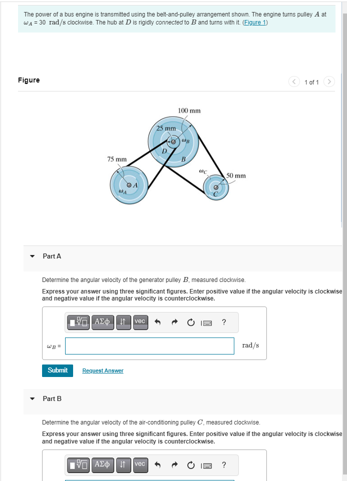 Solved The power of a bus engine is transmitted using the | Chegg.com