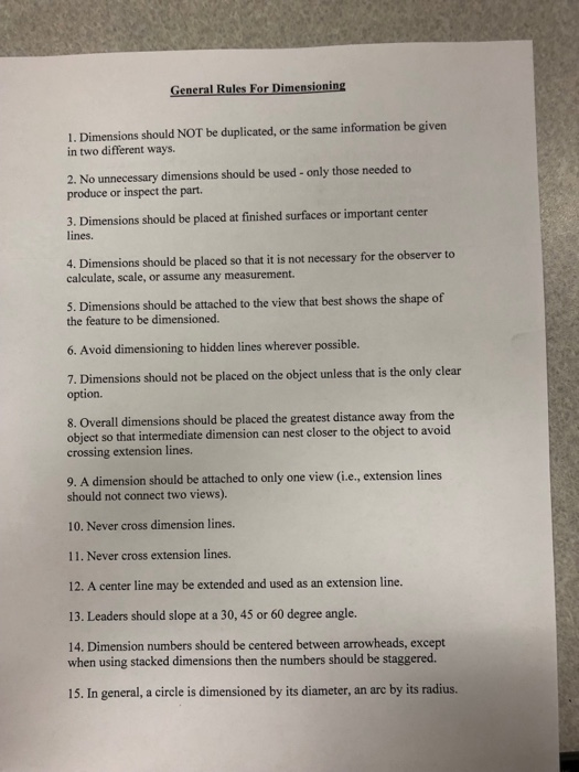 Solved Dimension The Following Object Using Proper Chegg Solved Dimension The Following Object Using Proper Chegg