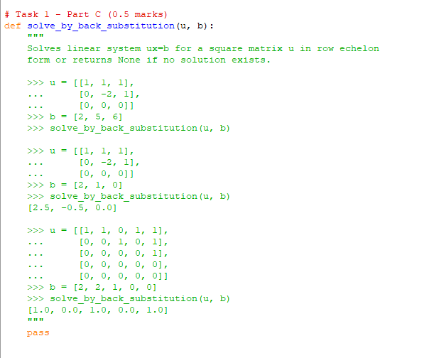 CODE THIS IN PYTHON. FOLLOW ALL THE INSTRUCTIONS | Chegg.com