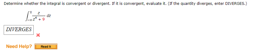 Solved Determine Whether The Integral Is Convergent Or | Chegg.com