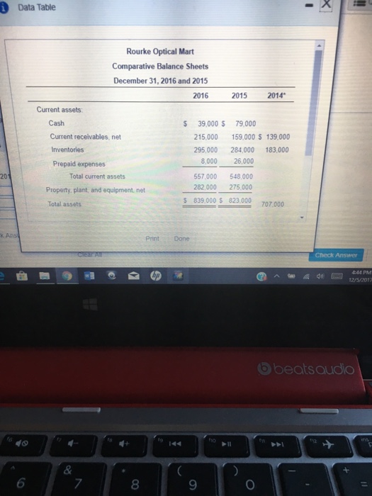Solved B Quick acid test Ratio Select The Formula And Chegg