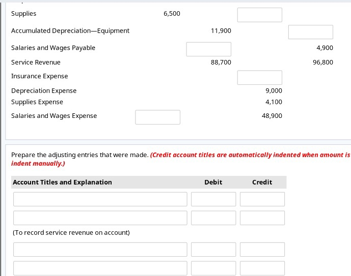 Solved: Exercise 4-6 Selected Worksheet Data For Rosa Comp... | Chegg.com