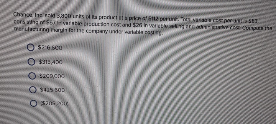 Solved Alexis Co. Reported The Following Information For May | Chegg.com