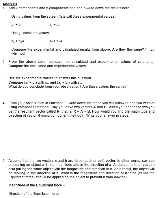 Solved Lab Exercises In The Following Exercises You Will | Chegg.com