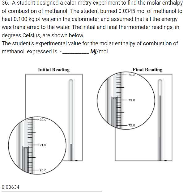 Solved 6. An equation that represents an endothermic change