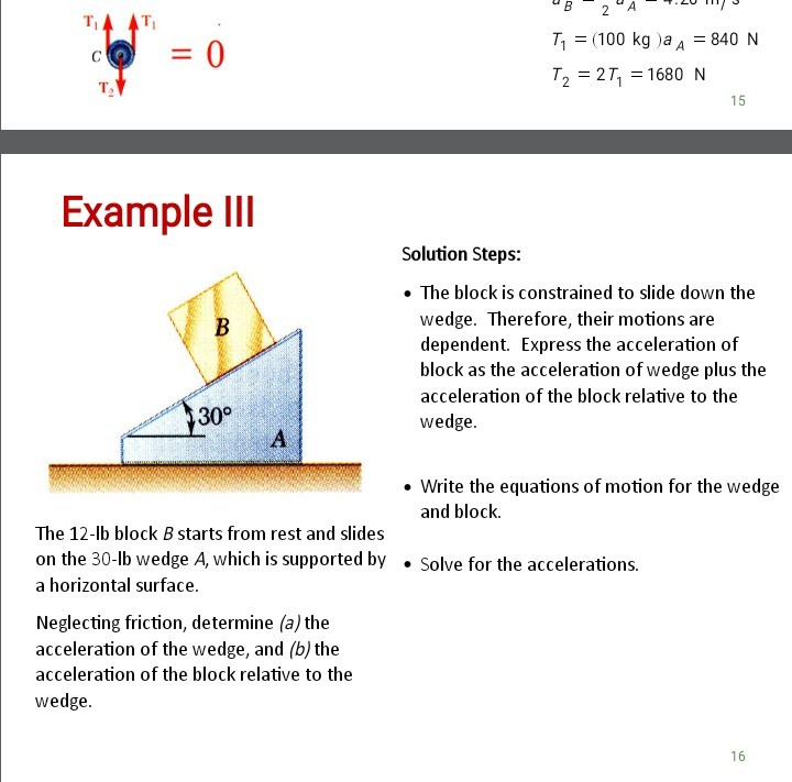 Solved Taat Co 0 B 2 10 Mij T1 100 Kg A A 840 N Chegg Com