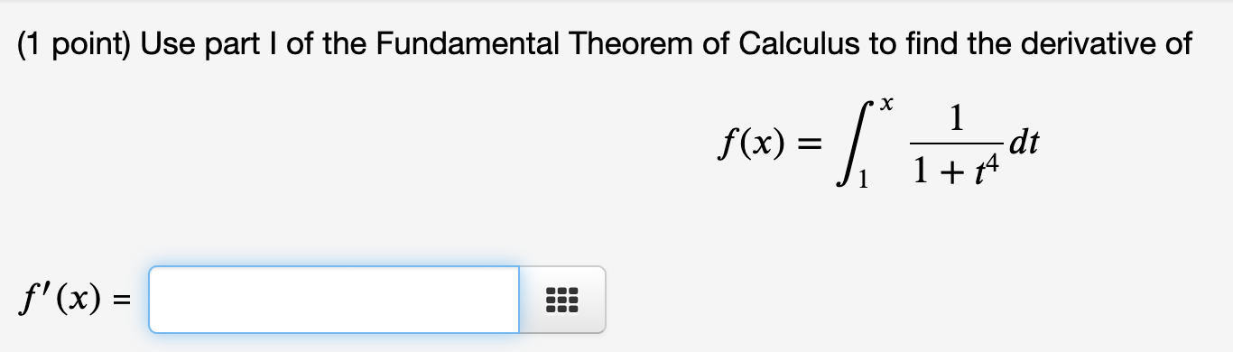 fundamental theorem of calculus part 1 fundamental theorem of calculus part 1