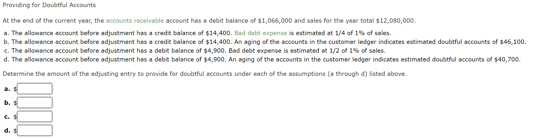 Solved Hello, I can please get some help with a accounting | Chegg.com