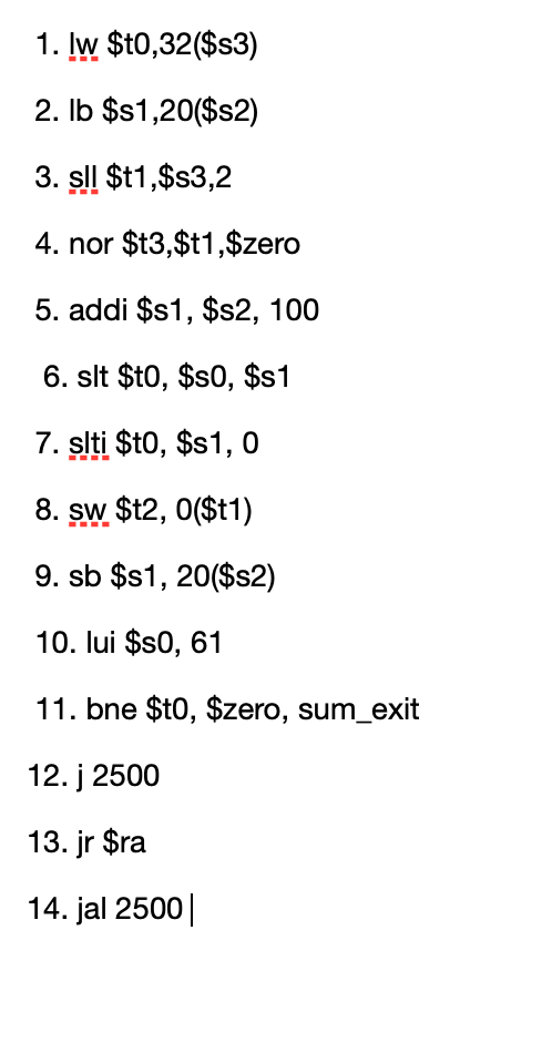 Solved Derive the hex machine code for the following 14 | Chegg.com