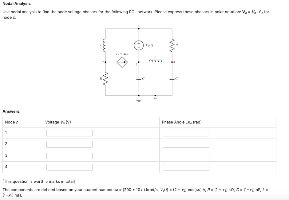 solved-w-240krads-vs-t-2-cos-wt-r-6kohms-c-2nf-l-chegg
