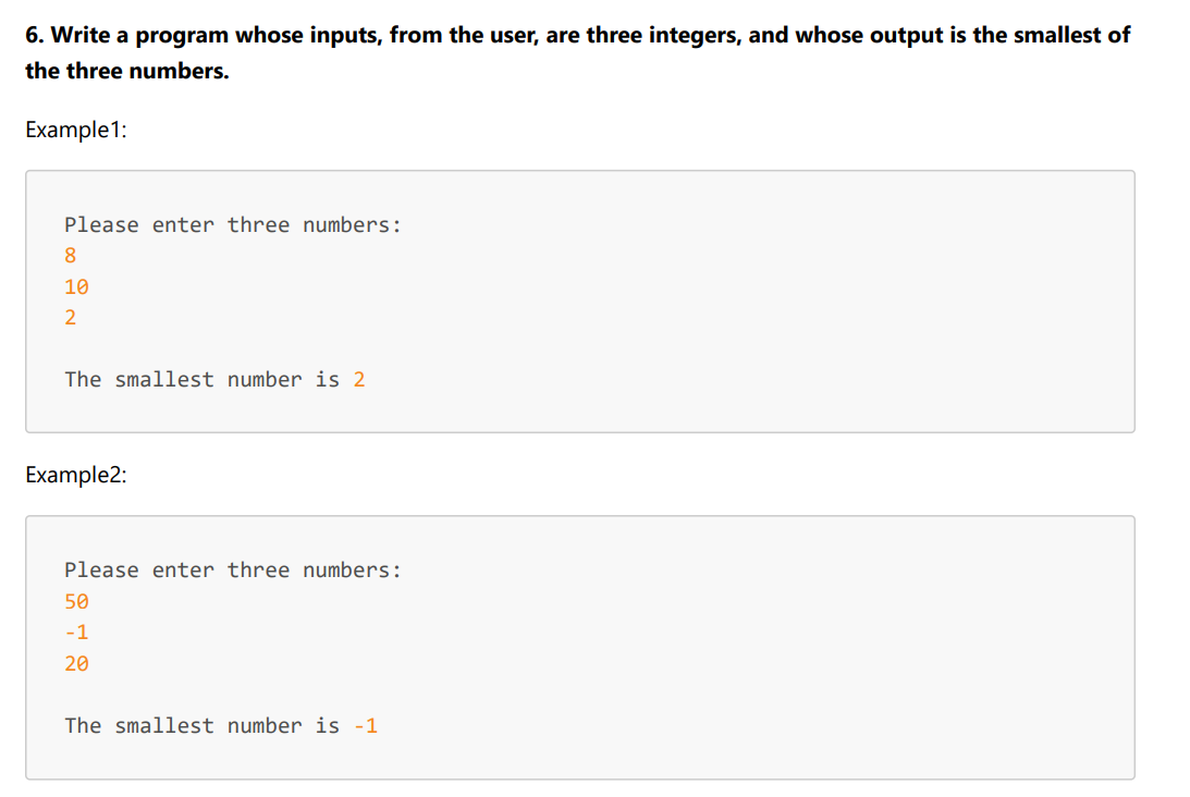 Solved 4. Write a program that asks the user to enter the | Chegg.com