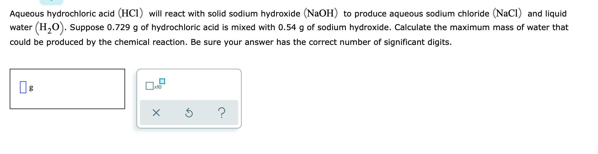 solved-aqueous-hydrochloric-acid-hcl-will-react-with-solid-chegg