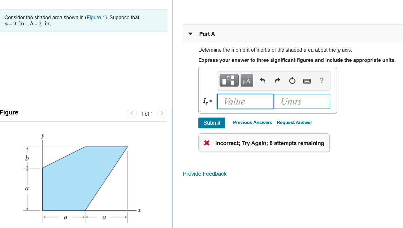 Solved Determine The Moment Of Inertia Of The Shaded Area | Chegg.com