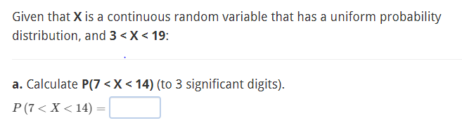 Solved Given that X is a continuous random variable that has | Chegg.com