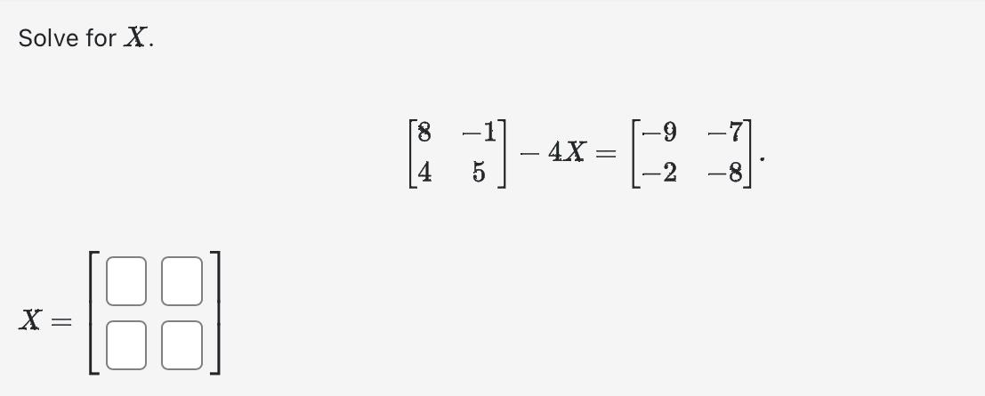 Solved Let A And B Be The Following Matrices. | Chegg.com