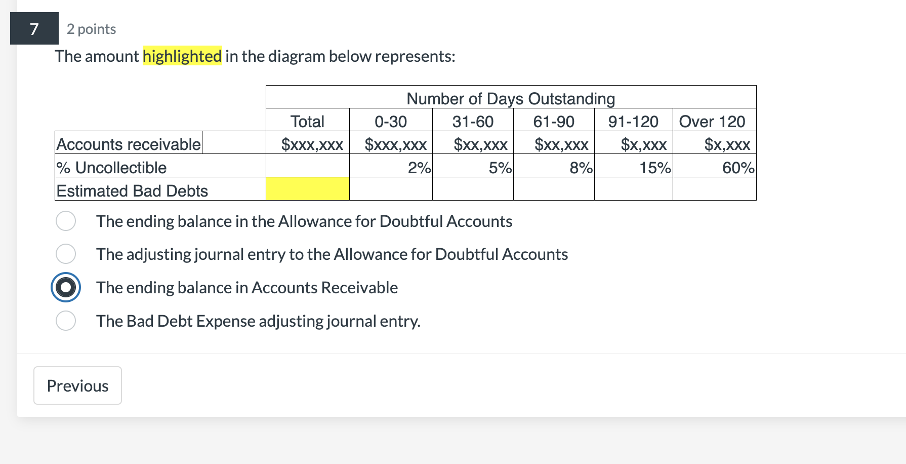 Solved Calculate the targeted Dec 31 balance for Allowance | Chegg.com