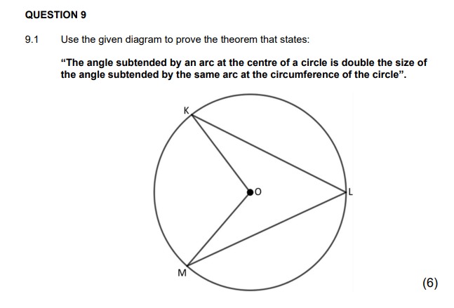 Solved 9.1 Use the given diagram to prove the theorem that | Chegg.com