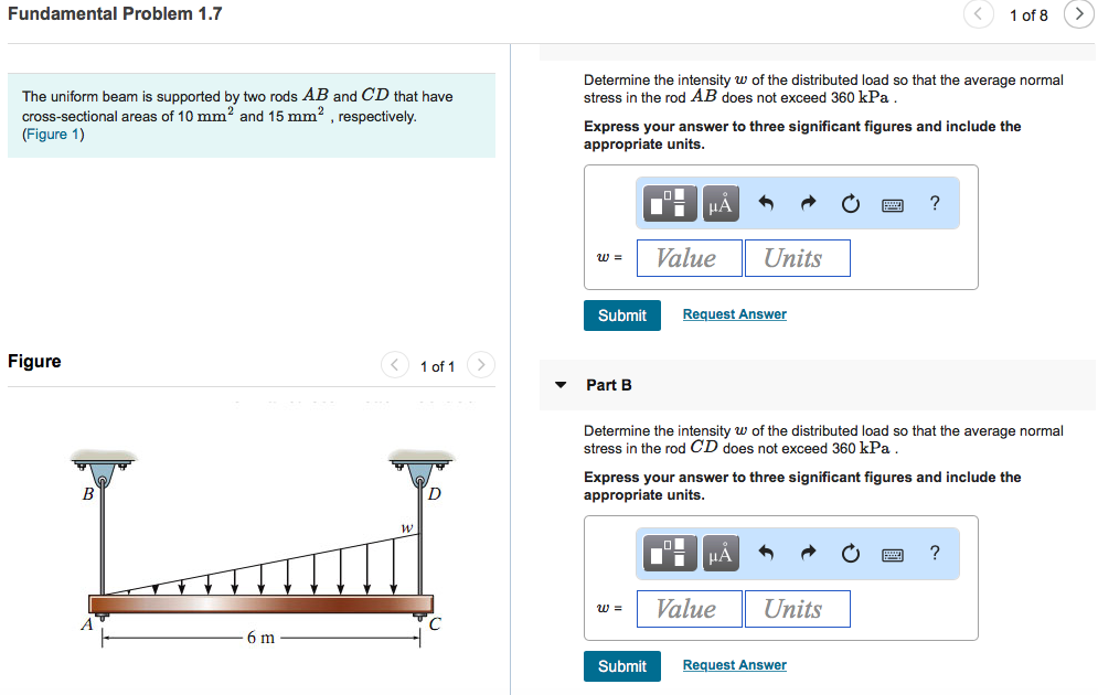Solved Fundamental Problem 1 7 1 Of 8 Determine The Chegg Solved Fundamental Problem 1 7 1 Of 8 Determine The Chegg