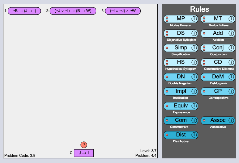 Solved Rules Modus Ponens Modus Tollens Disjunctive Chegg Com