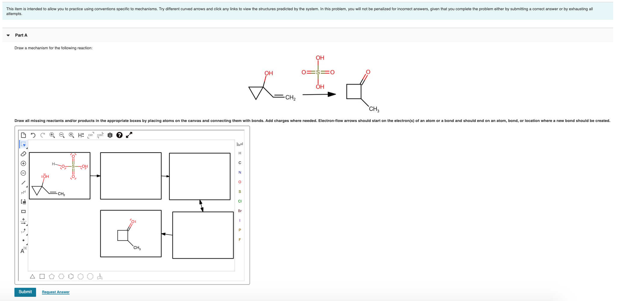 Solved This item is intended to allow you to practice using | Chegg.com