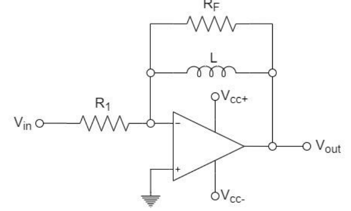 Solved RF - L R1 qVcct Vino -o Vout SVcc- Using | Chegg.com
