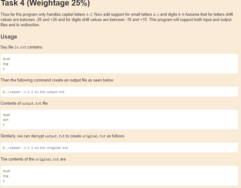 Introduction The Caesar cipher is a substitution | Chegg.com