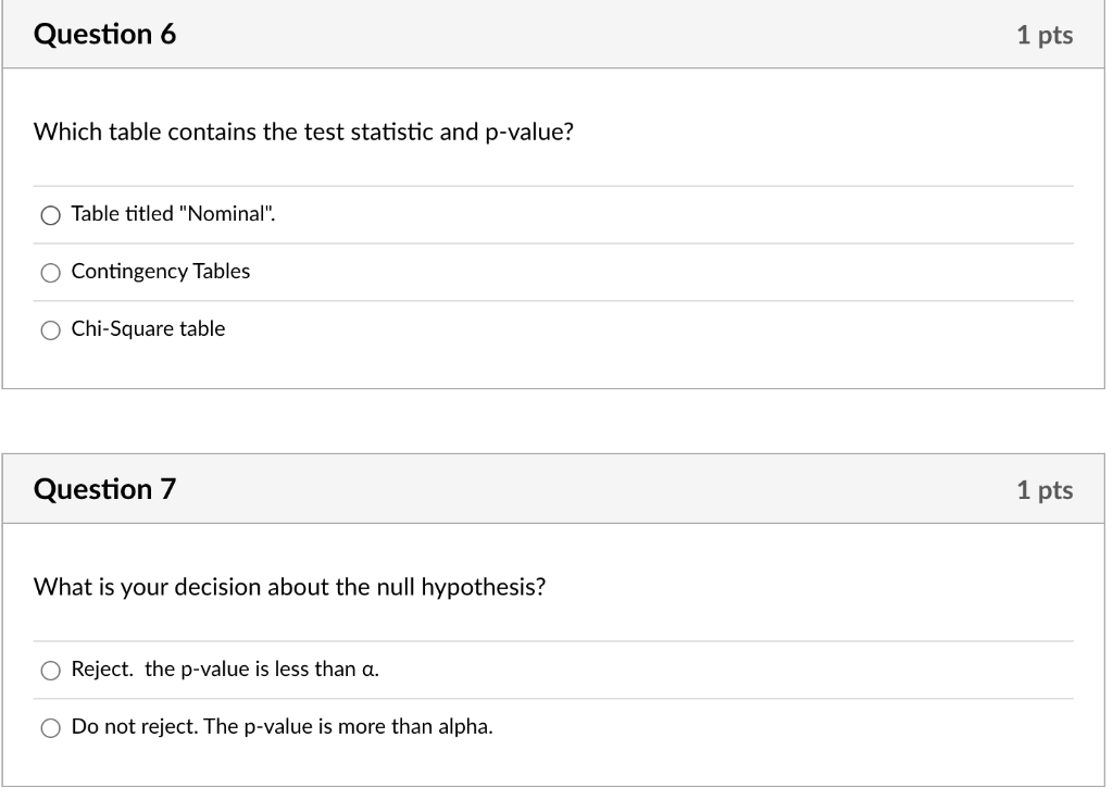 which-table-contains-the-test-statistic-and-p-value-chegg