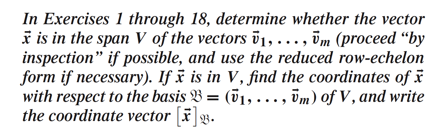 Solved In Exercises 1 through 18, determine whether the | Chegg.com